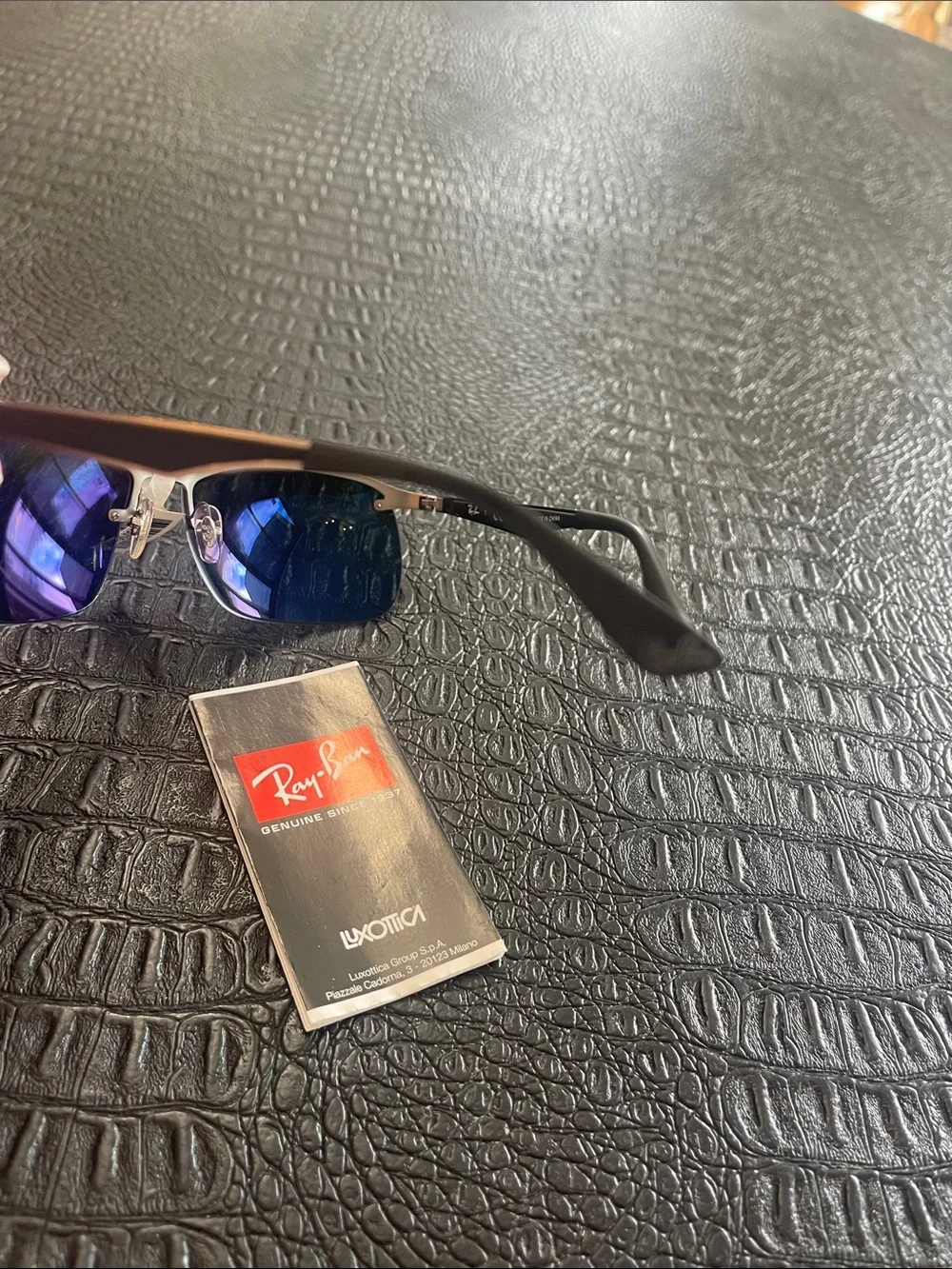 Ray Ban Black Men’s Sunglasses Polarized #RB3550
